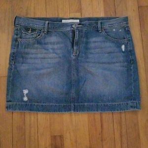 Old navy jean skirt